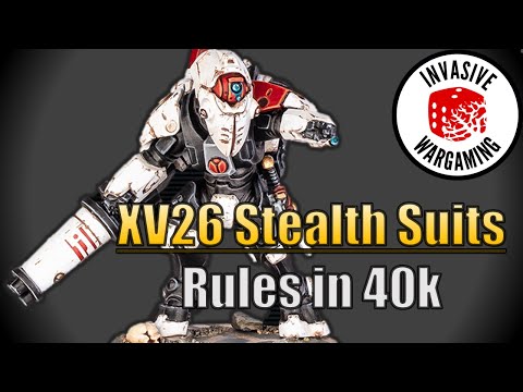 New XV26 Stealth Suit 40k Rules? | Warhammer Tau Kill Team