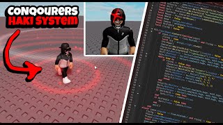 CONQOUERERS HAKI SYSTEM! | Roblox Studio (Download In Desc)