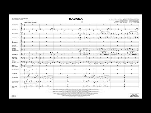 Havana arranged by Matt Conaway