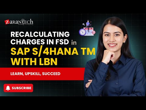 Freight Order Creation and Change Controller Strategy in SAP S 4HANA TM with LBN ZaranTech