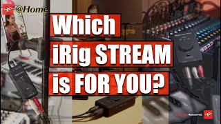 Video thumbnail for IK Multimedia's iRig Stream Family | Which iRig Stream is For You? by The Beautiful Now Project