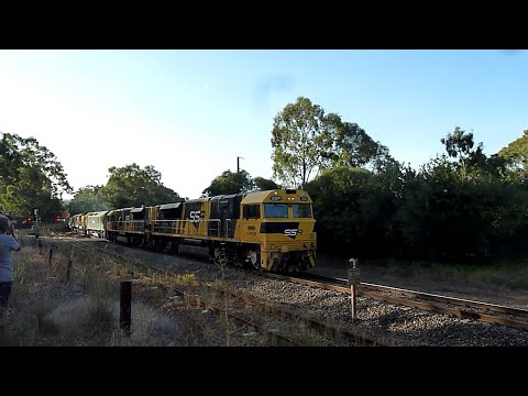 RARE! SSR Grain Train and other Freight Trains in The Adelaide Hills