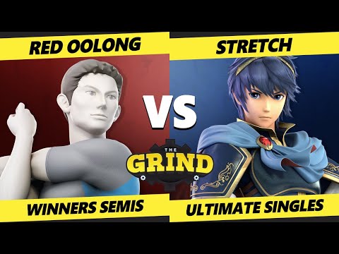 The Grind 174 Winners Semis - Red Oolong (Wii Fit Trainer) Vs Stretch (Marth, Lucina) Smash Ultimate