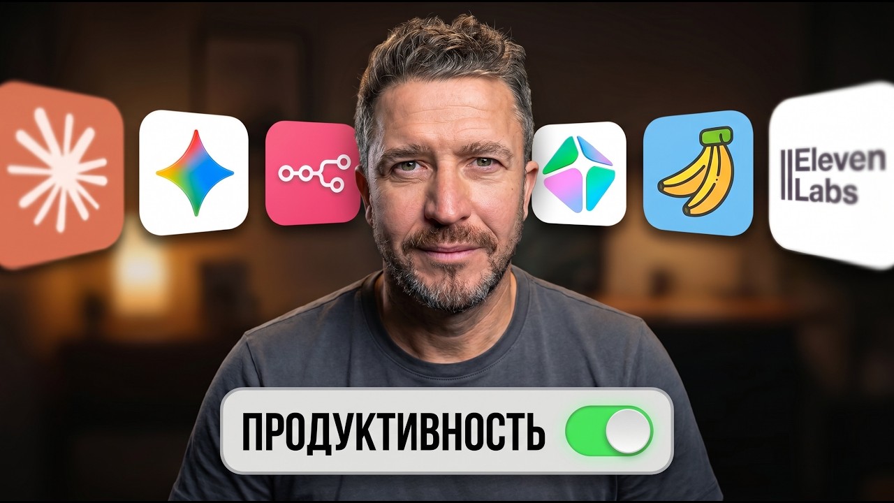 Без этих 8 AI-инструментов ты работаешь в 5 раз дольше и теряешь деньги