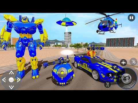 Ball Robot Flying Car Transform Game 2023 - Android iOS Gameplay
