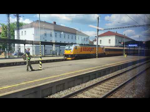 Z Okna Wagonu: Bohumin - Chałupki || EC 130 Bathory [4K]