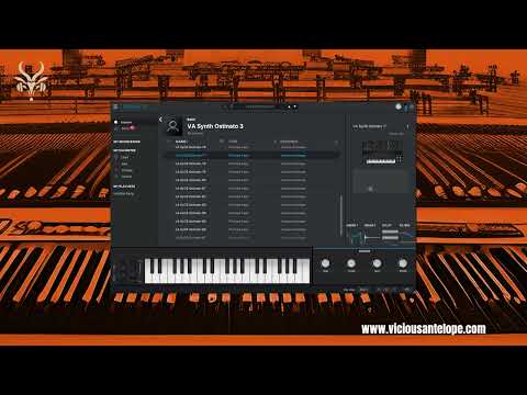 30 Free Pigments Presets - Synth Ostinato 3 walkthrough- Available for Analog Lab V Vicious Antelope