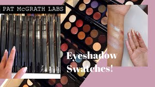 Swatching All Of My Pat McGrath's Special Shades