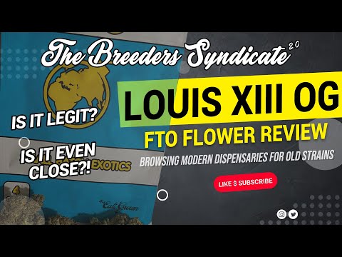 California Flower Review:Legit or Nah?|Louis XIII OG Kush Louie OG FTO Exotics Gelato Sherb S01E01