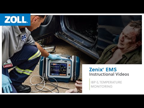 Zenix® EMS Instructional Video IBP & Temperature Monitoring