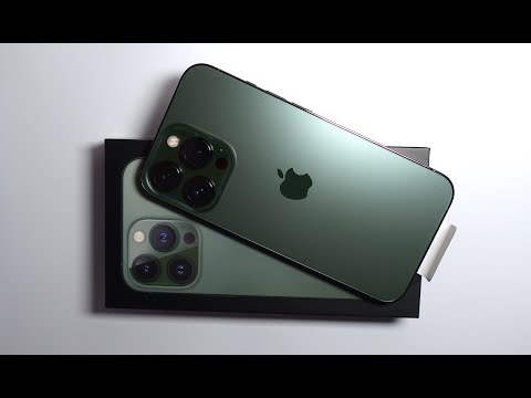 iPhone 13 Pro Alpine Green Unboxing
