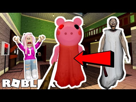 GRANNY BECOMES A PIG! 🐷 / ROBLOX Complete Walk-through Escape