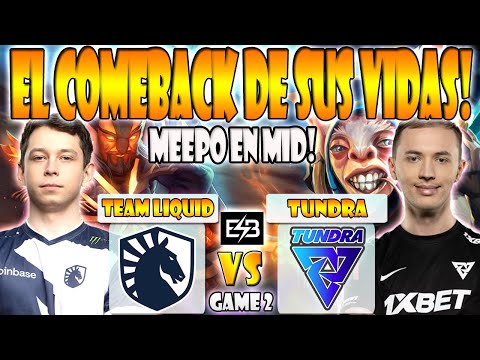 TEAM LIQUID VS TUNDRA BO3[GAME 2] NISHA, BOXI, ZAI VS SKITER, 33 - BALI MAJOR 2023 - ESB DOTA 2