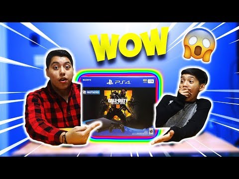 UNBOXING NEW PS4 (BLACK OPS 4 BUNDLE)!!