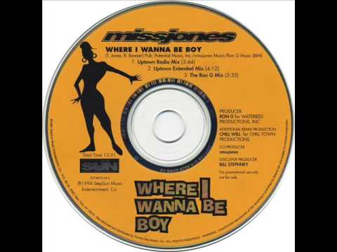 MissJones - Where I Wanna Be Boy (The Ron G Mix)