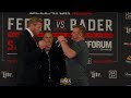 Bellator 214: Fedor vs. Bader Media Day Staredowns - MMA Fighting