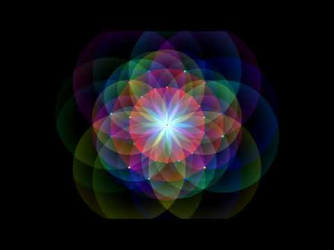 Flower Of Life ~ 20 Minutes Silent Meditation Visual Aid, Sacred Geometry Animation