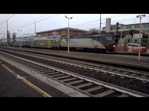 E464 288 Trenord+5 Vivalto TI DTR - Milano Greco - 21/11/2019