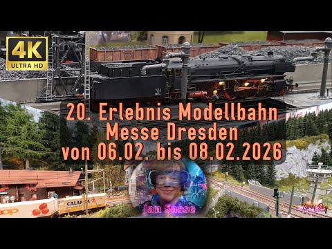 20. Erlebnis Modellbahn 2026 Messe Dresden. Modelleisenbahn Laroi Boy