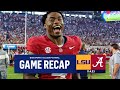 Jalen Milroe SNAGS 4 Rush TDs, as Alabama ROLLS over LSU | Game Recap | CBS Sports