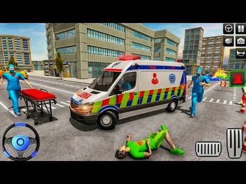 City Ambulance Emergency Rescue Simulator 2021 - Android Gameplay #1