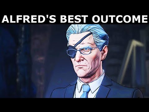 Alfred's Best Outcome - BATMAN Season 2 The Enemy Within Episode 1: The Enigma (Telltale Series)
