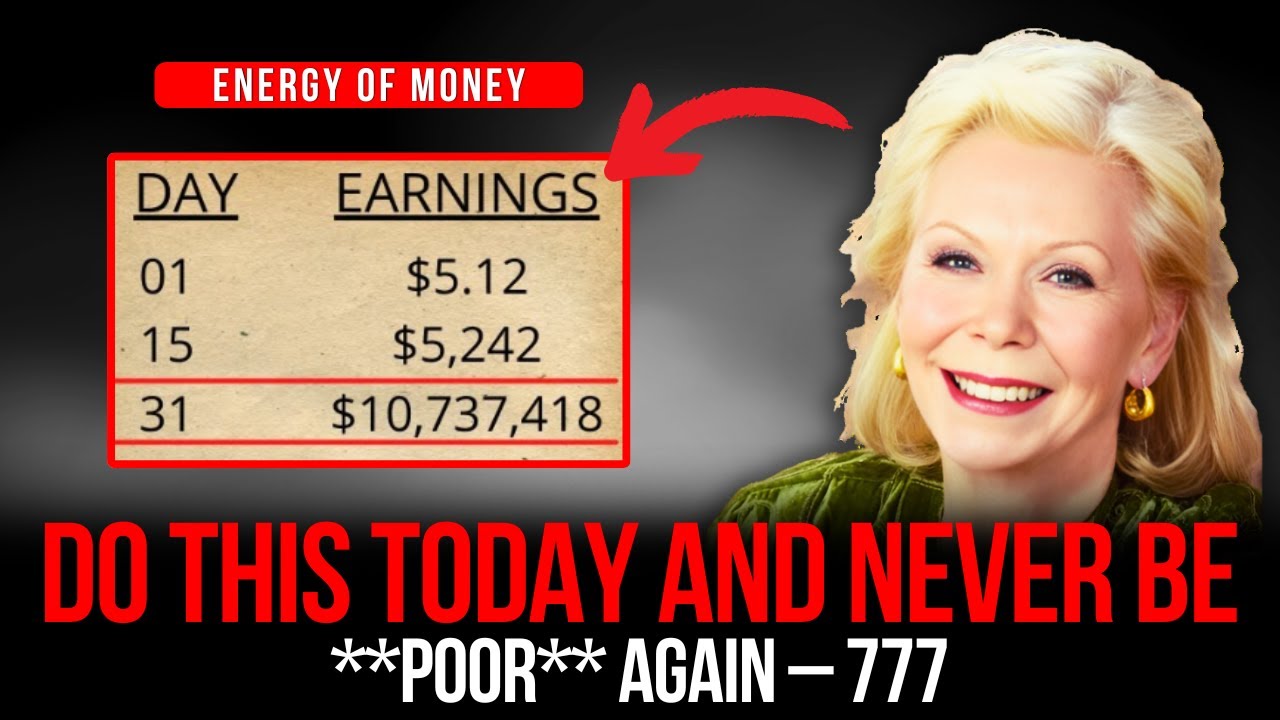 Louise Hay - Do This Today and Never Be Poor Again – 777 Wealth & Abundance!