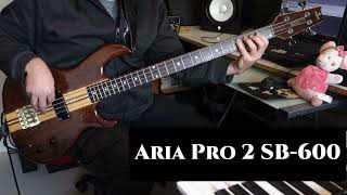 Video thumbnail for Test Aria Pro 2 SB-600 by Tom Bassman