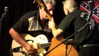 Black Cat Trio ''Johnny Be Good'' @  Double Five Rock 'n' Roll Club Scunthorpe