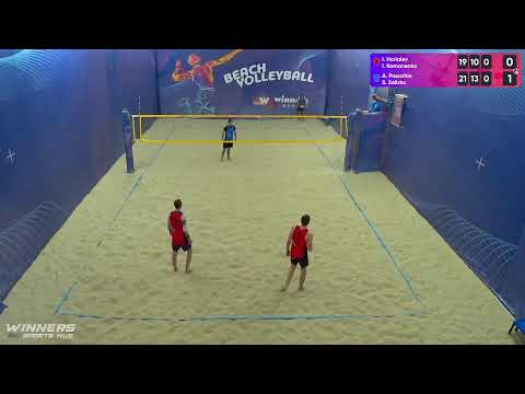 11:05 I.Horiaiev / I.Romanenko - A.Pasazhin / S.Zalizko | Winners Beach Volleyball