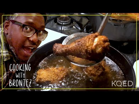 Southerner Makes Fried Chicken for the First Time | Cooking with Brontez