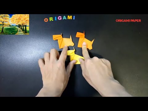 Cómo doblar un Scottish Terrier en toda regla con origami