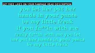 Usher Ft. Nicki Minaj - Little Freak ( Lyrics On Screen )