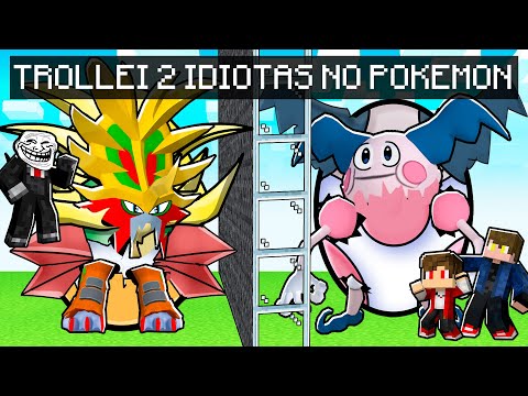 I trolled 2 idiots by hatching 100 Legendary Pokémon eggs in Minecraft.