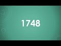Das Jahr 1748 Einfach Und Kurz Erklärt