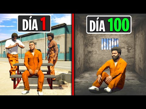 SOBREVIVÍ 100 DIAS en PRISION en GTA 5