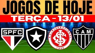💥VEJA AGORA!!! MUITA BOLA ROLANDO NOS JOGOS DE HOJE TERÇA-FEIRA 13/01/2026