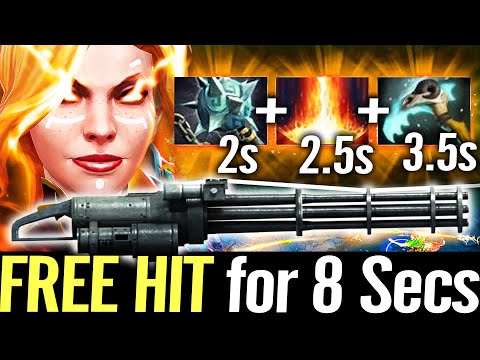 🔥 Yatoro Lina True Carry Kills 26 dudes - Free Hit Machine Gun for 8 Secs Dota 2 Pro