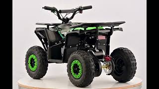 Elektrická štvorkolka pre deti Beneo Motors ESCAPE-Electric zelená - 800W