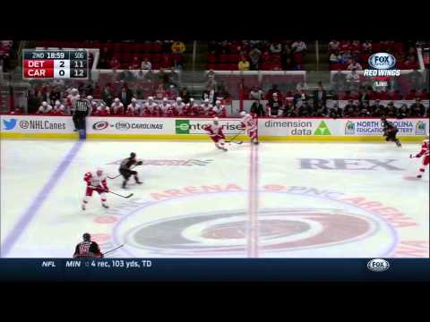 NHL 2014 12 07 Detroit Red Wings vs Carolina Hurricanes