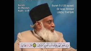 Download lagu Surah 5 Ayat 118 Surah Maidah Dr Israr Ahmed Urdu mp3
