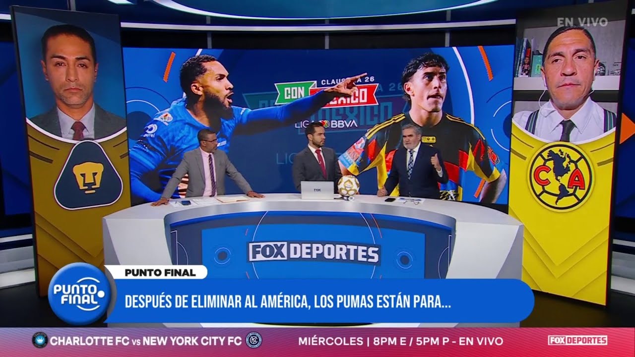 🐾🦅🔥 PUMAS 3-3 AMÉRICA, primeras reacciones a la eliminación de las 'ÁGUILAS' | Punto Final