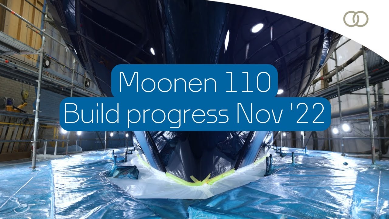 Moonen 110 superyacht build progress November 2022