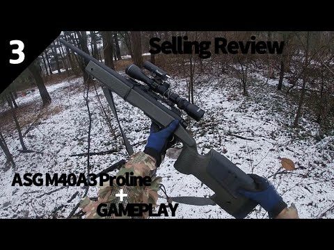 ASG M40A3 Proline Shooting 550 Fps | Airsoft Selling Review 3