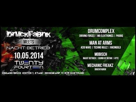 MAN AT ARMS @ Druckfabrik meets Nacht Betrieb | Twenty Fourteen | Dortmund | 10.05.2014