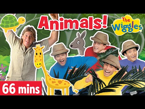 Animal Songs and Nursery Rhymes for Kids | The Wiggles | Old MacDonald / I'm A Cow / Bingo and more!