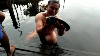 preview picture of video 'Sungguh Tenang nya Sungai Air Hitam Kecil'