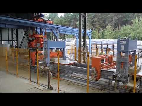 MEC Automatic Plant for Concrete Blocks Splitting (1.360mm W x 300mm H)