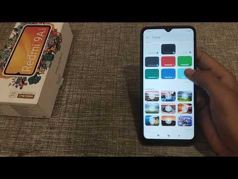 How to change keyboard theme in Redmi 9A sport phone