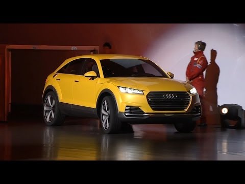 Audi TT offroad concept world premiere at Auto China 2014 in Beijing - Autogefühl